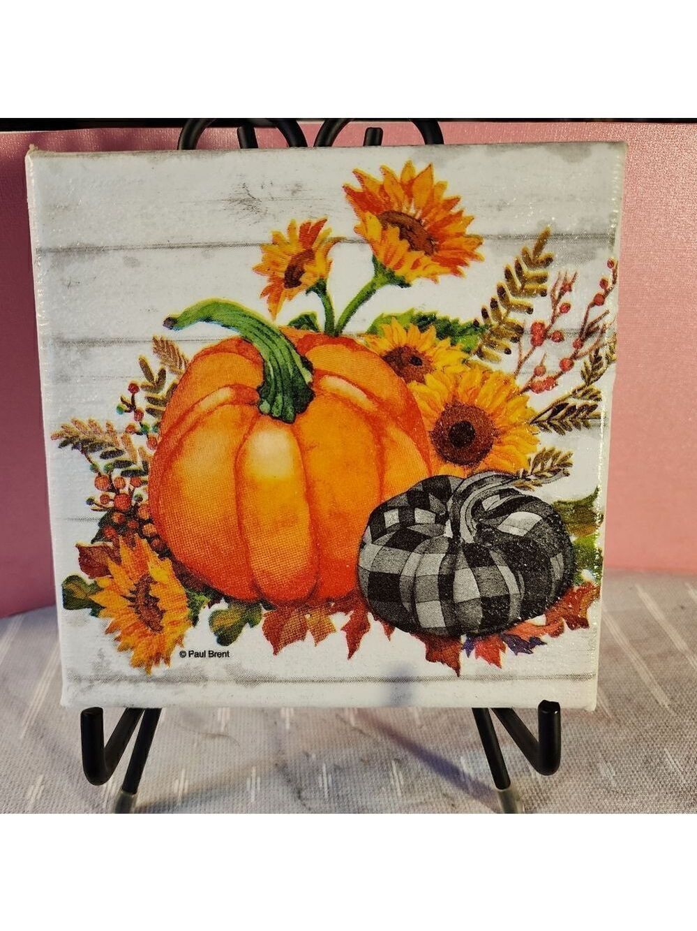 DECOUPAGE CANVAS PRINTS FALL PUMPKINS